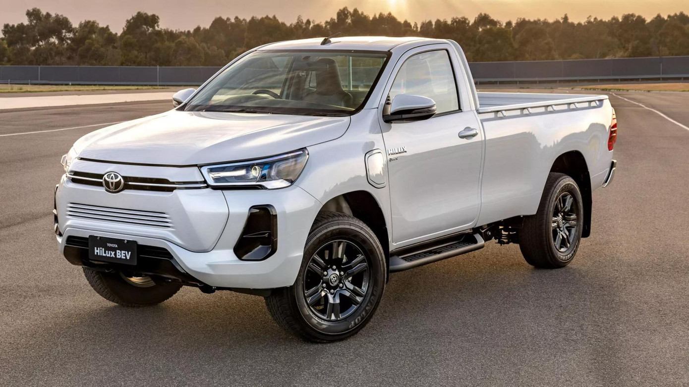 Mẫu concept Toyota Hilux BEV.