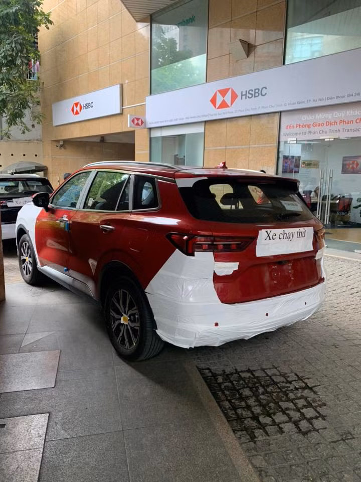 Hai chiếc Ford Territory 2025 mới xuất hiện tại Hà Nội. Ảnh: Đăng Nguyễn