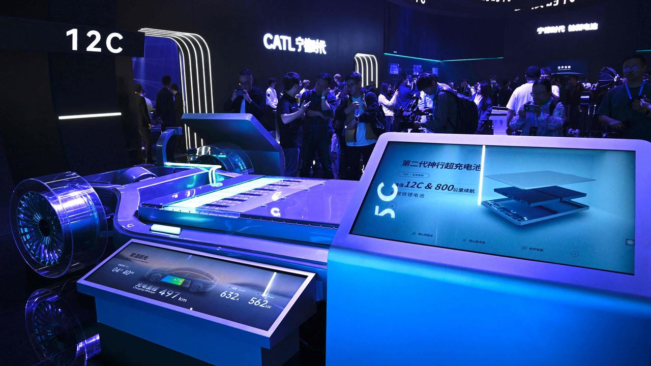 Mô hình Pin sạc siêu nhanh Shenxing thế hệ thứ hai của CATL.