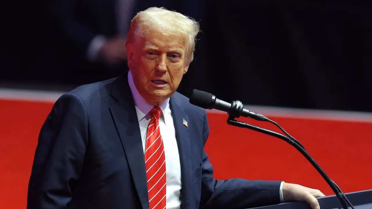 Tổng thống Mỹ Donald Trump. Ảnh: CBS.
