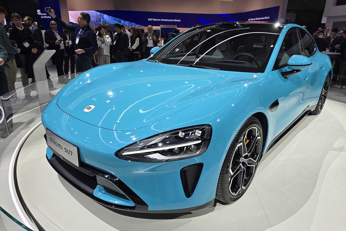 Mẫu xe điện SU7 đang gặp nhiều chỉ trích tại quê nhà Trung Quốc.