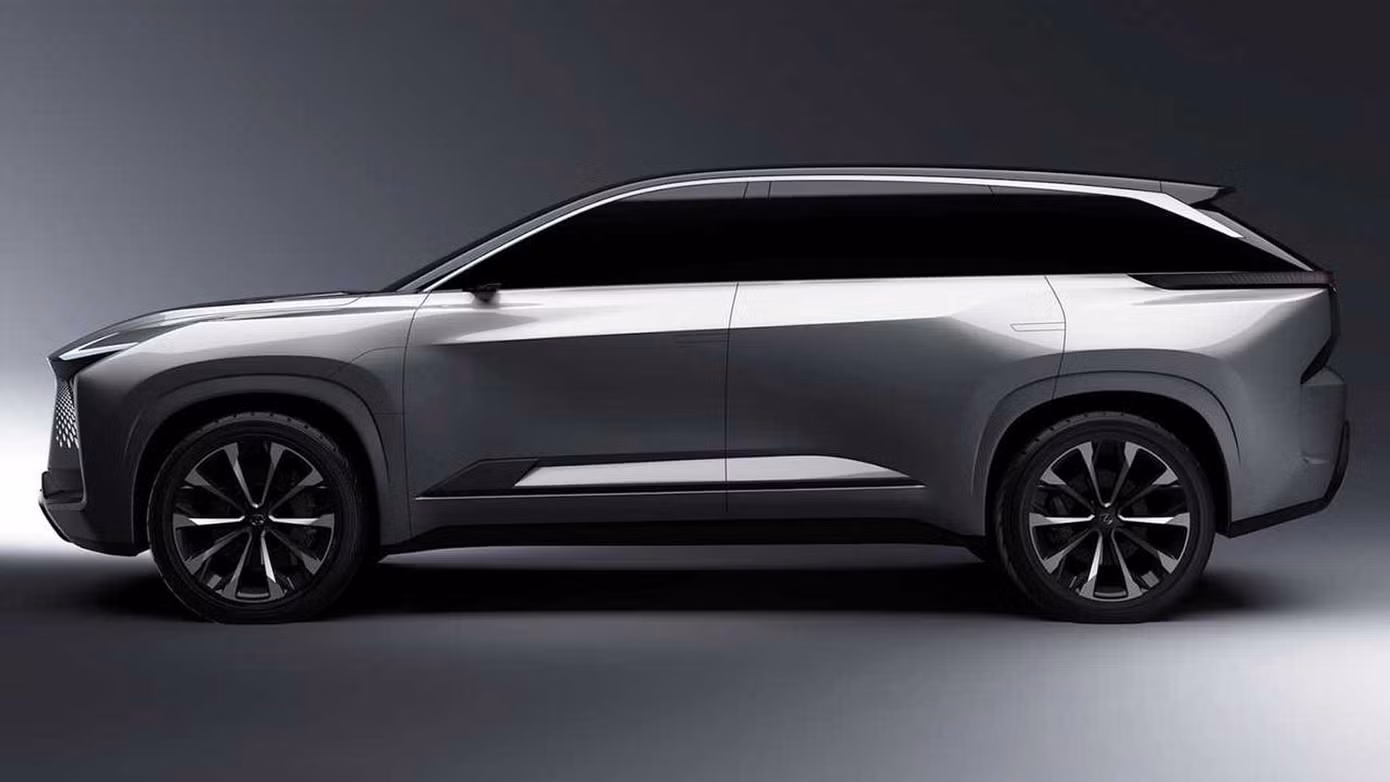 Lexus TZ sẽ là mẫu SUV điện 3 hàng ghế đầu tiên của hãng xe sang Nhật Bản.