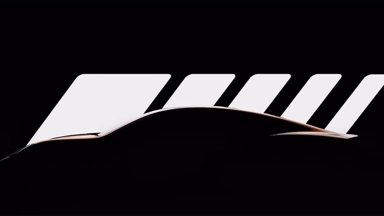 Hình ảnh teaser về mẫu xe điện thể thao mới của Mercedes-AMG.