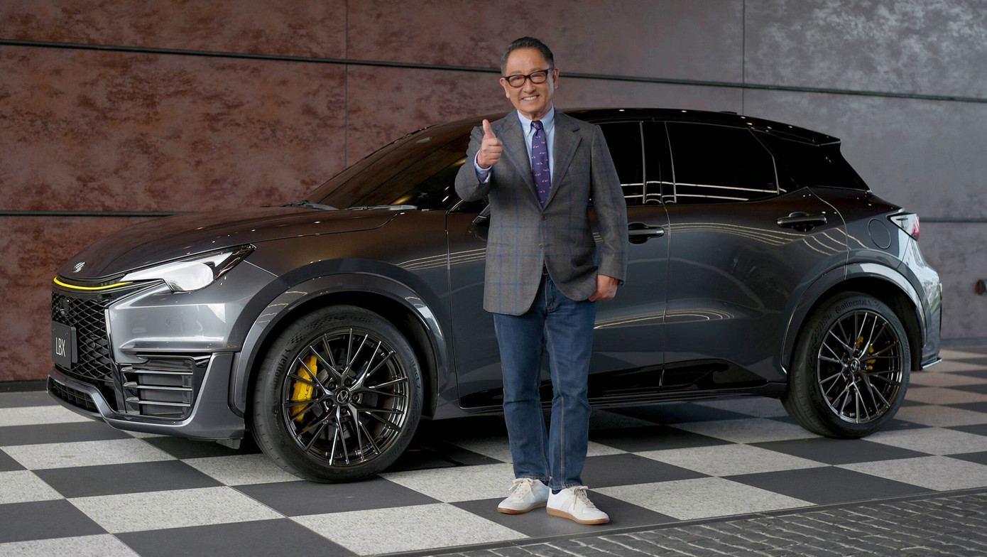 Chiếc LBX Morizo RR của Chủ tịch Toyota, Akio Toyoda.