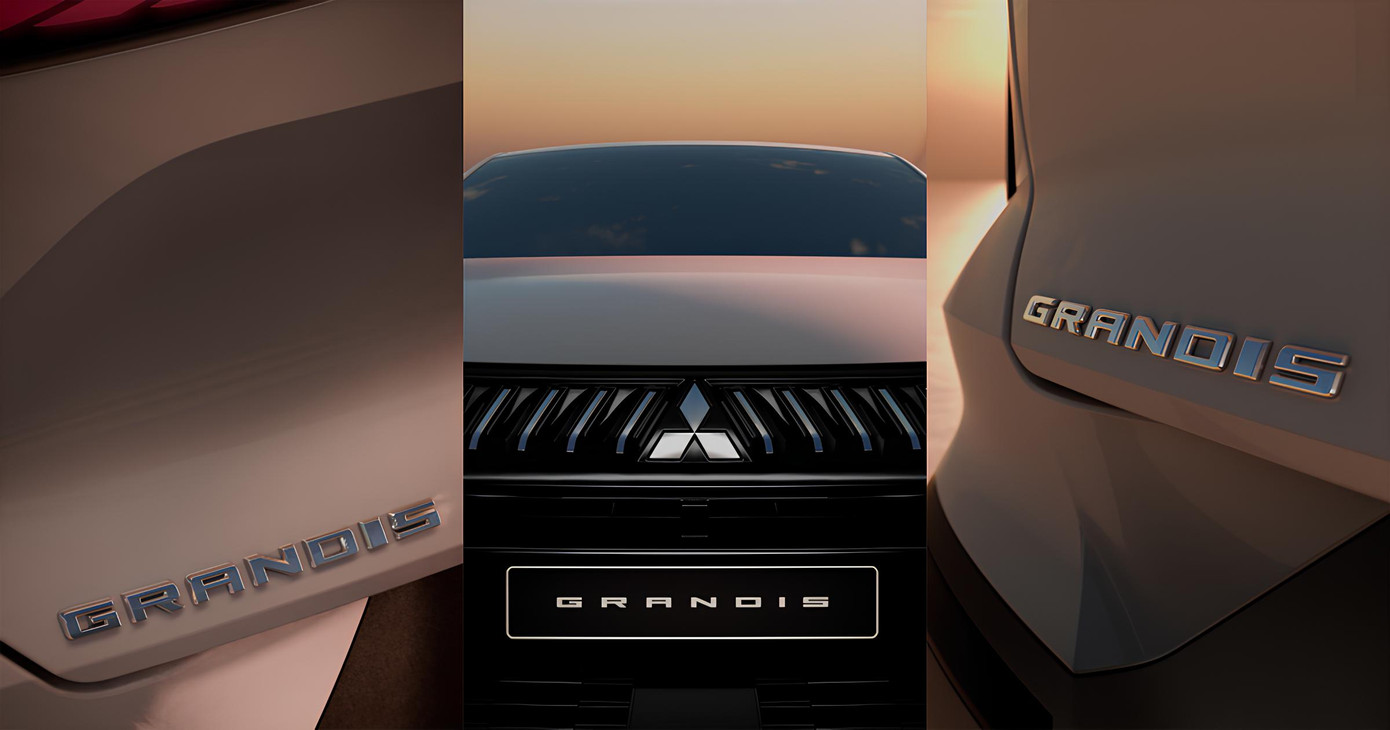 Hình ảnh nhá hàng của Mitsubishi Grandis hoàn toàn mới. Hình ảnh nhá hàng của Mitsubishi Grandis hoàn toàn mới.