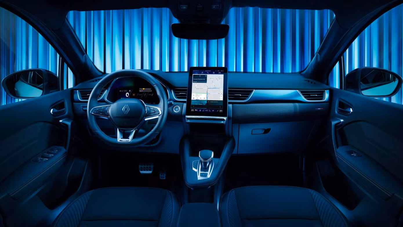 Thiết kế nội thất của Renault Symbioz. Thiết kế nội thất của Renault Symbioz.