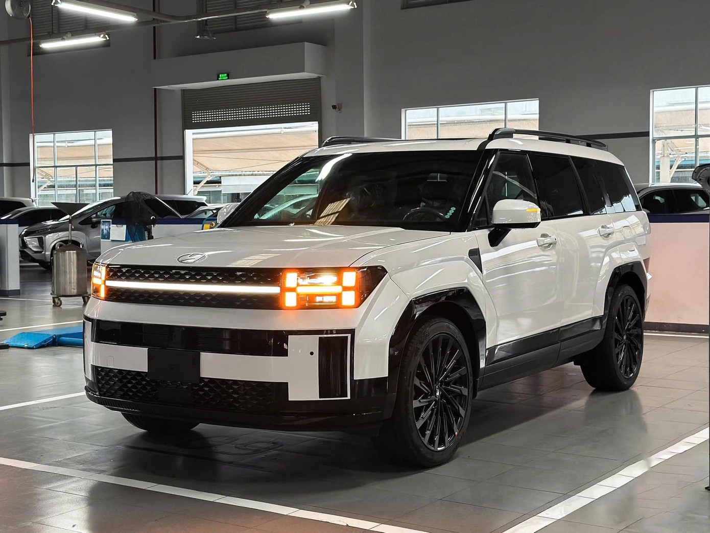 Dòng xe Hyundai Santa Fe mới. Dòng xe Hyundai Santa Fe mới.