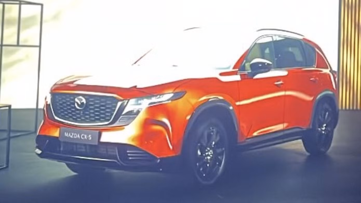 Hình ảnh rò rỉ hé lộ thiết kế ngoại thất của Mazda CX-5 thế hệ mới. Ảnh: Car Design News