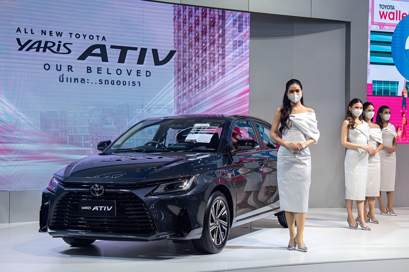 Toyota Yaris Ativ (Vios tại Việt Nam) đã ra mắt tại Thái Lan được 3 năm.