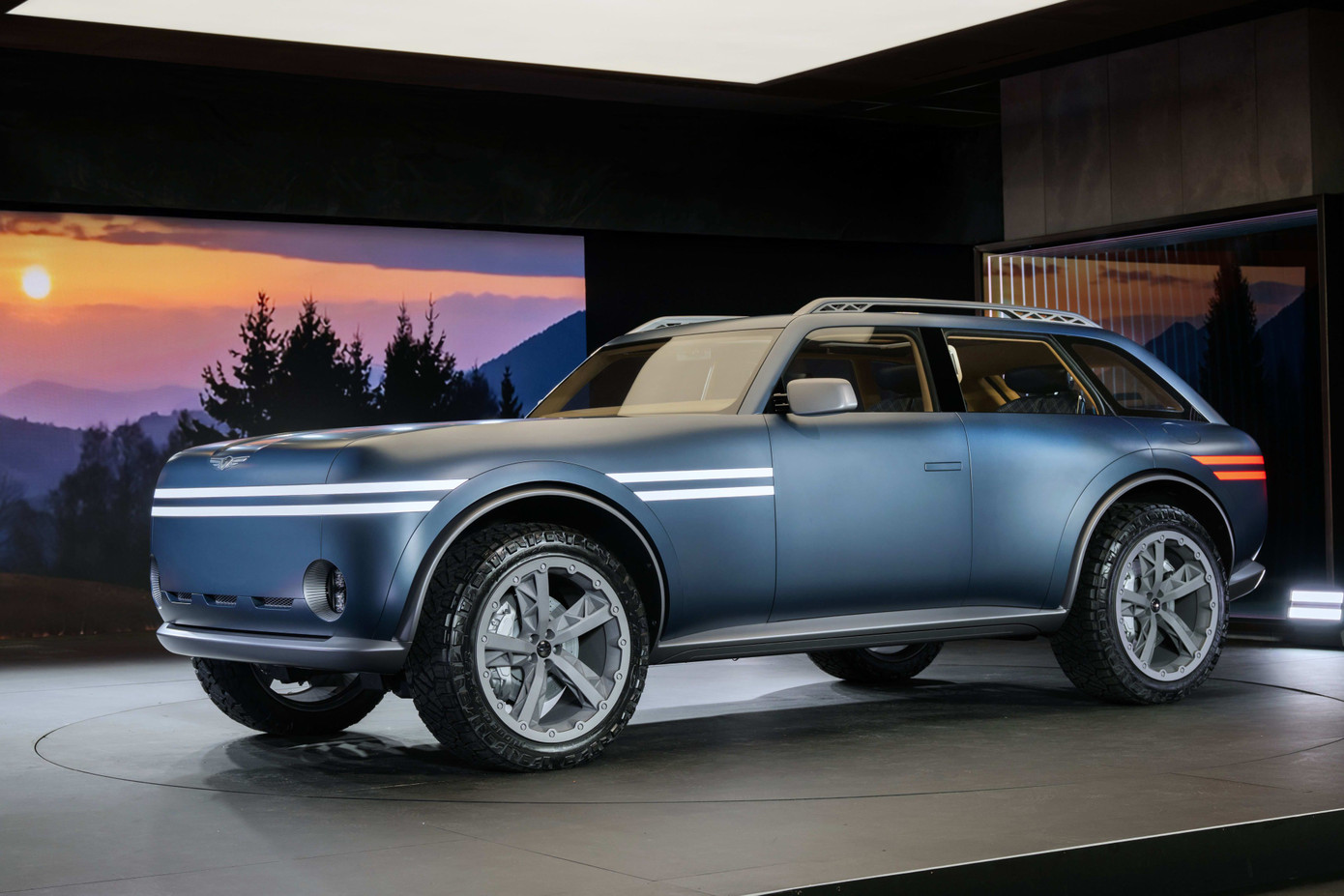 Mẫu concept Genesis X Gran Equator. Mẫu concept Genesis X Gran Equator.