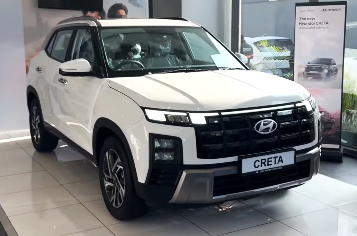 Hyundai Creta mới được nâng cấp thiết kế.