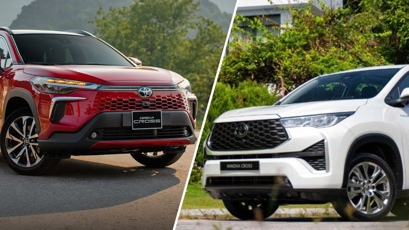 Toyota đang là hãng xe có nhiều mẫu xe hybrid nhất tại thị trường Việt Nam, trong đó Corolla Cross HEV và Innova Cross HEV có doanh số khá tốt.