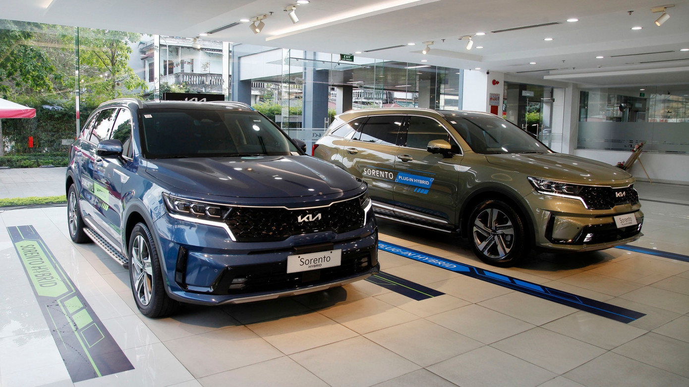 Kia Sorento hybrid. Kia Sorento hybrid.