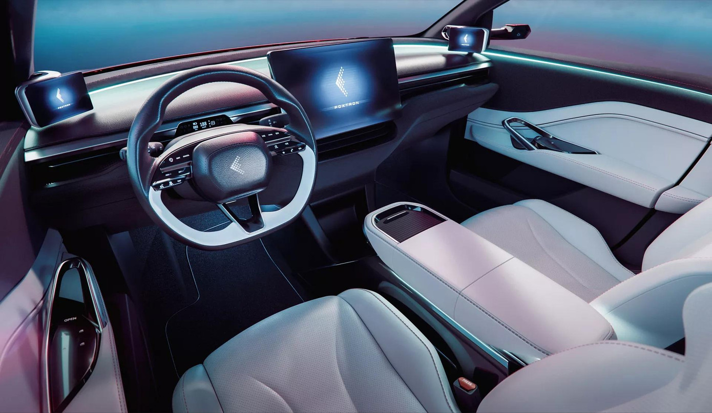 Tham khảo thiết kế ngoại thất và nội thất của mẫu Foxtron Model B.