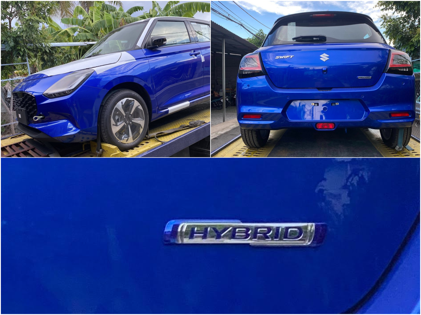 Hình ảnh Suzuki Swift 2025 lộ diện tại Việt Nam với logo Hybrid. Ảnh: Anh Duc Hình ảnh Suzuki Swift 2025 lộ diện tại Việt Nam với logo Hybrid. Ảnh: Anh Duc