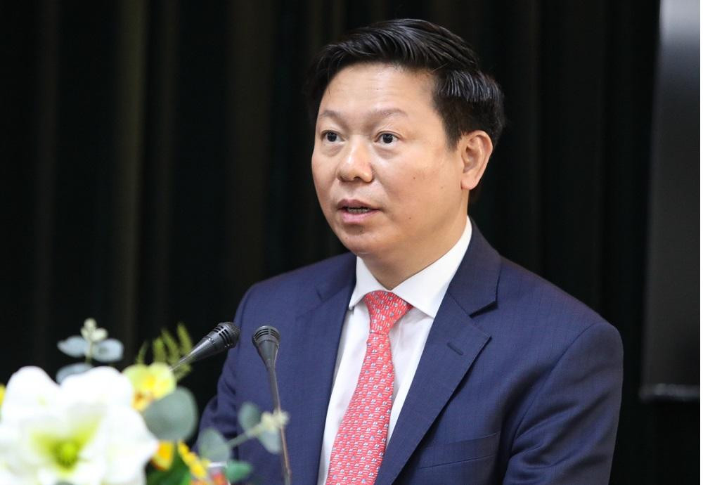 Ông Trần Thanh Lâm phát biểu nhận nhiệm vụ