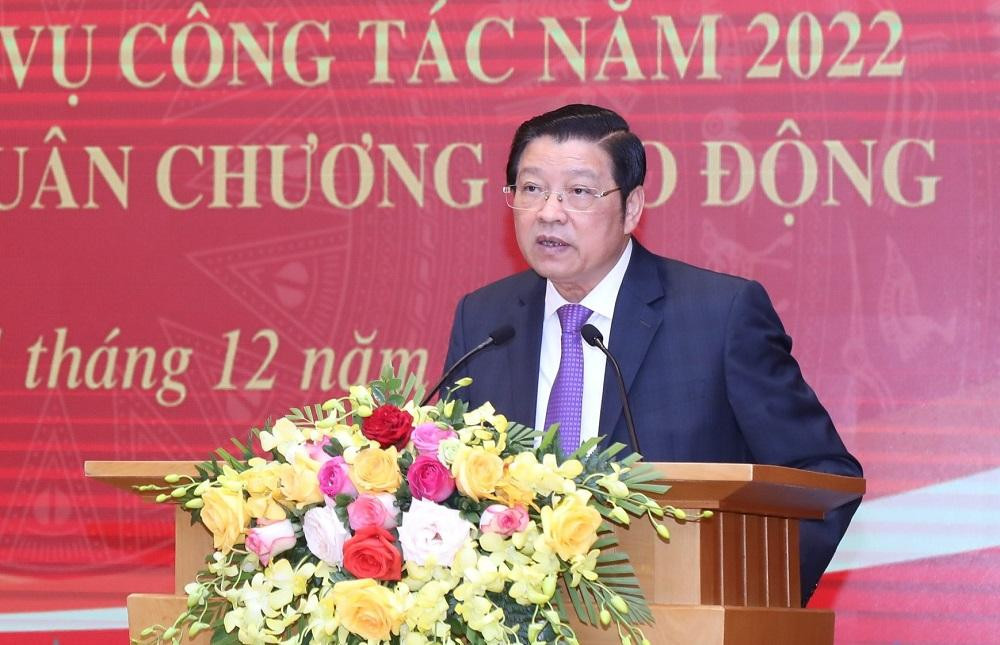 Trưởng Ban Nội chính Trung ương Phan Đình Trạc phát biểu kết luận hội nghị Trưởng Ban Nội chính Trung ương Phan Đình Trạc phát biểu kết luận hội nghị