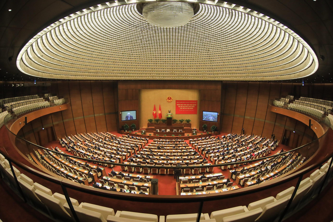 Hội nghị đối ngoại toàn quốc. Ảnh Như Ý