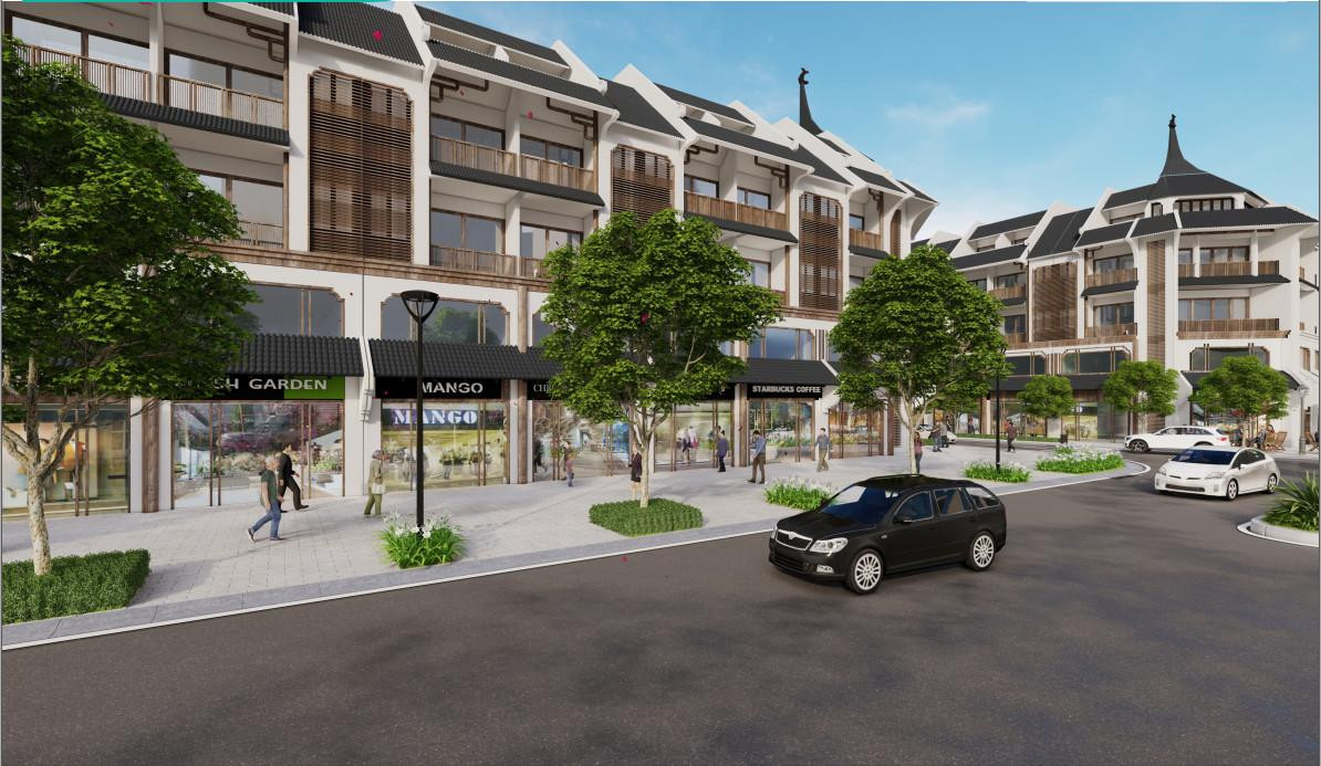 Phân khu Bình Minh được kiến trúc theo phong cách Nhật Bản đáp ứng yêu cầu về một cuộc sống nghỉ dưỡng ngay tại gia.