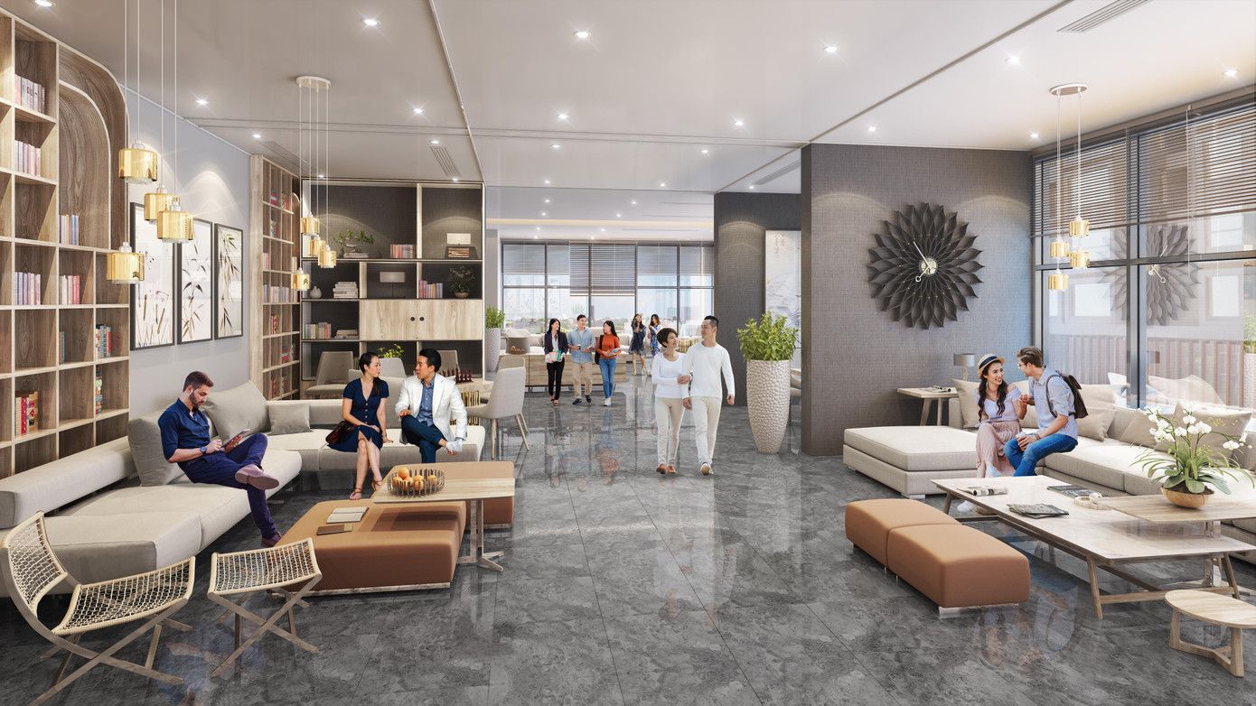 Không gian đa sắc màu của Hinode City tạo ra không gian sống hiện đại, chất lượng. Không gian đa sắc màu của Hinode City tạo ra không gian sống hiện đại, chất lượng.