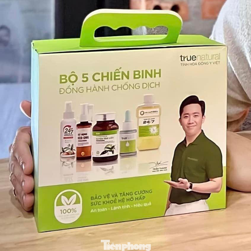 Trấn Thành chia sẻ hình ảnh của Bộ 5 sản phẩm mà anh đang sử dụng ngay từ khi gia nhập “hội F0”.