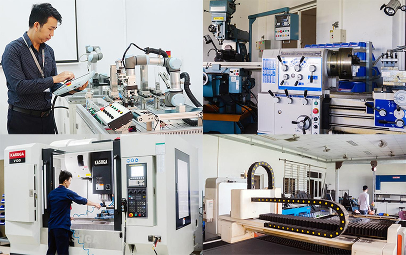 Các trang thiết bị hiện đại phục đào tạo khối ngành Điện-Điện tử, Cơ khí Các trang thiết bị hiện đại phục đào tạo khối ngành Điện-Điện tử, Cơ khí