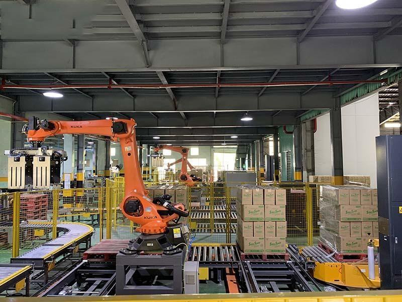 Robot bốc xếp hàng hóa tự động - xu hướng của nền công nghiệp hiện đại, khả năng làm việc với cường độ cao và an toàn trong sản xuất Robot bốc xếp hàng hóa tự động - xu hướng của nền công nghiệp hiện đại, khả năng làm việc với cường độ cao và an toàn trong sản xuất
