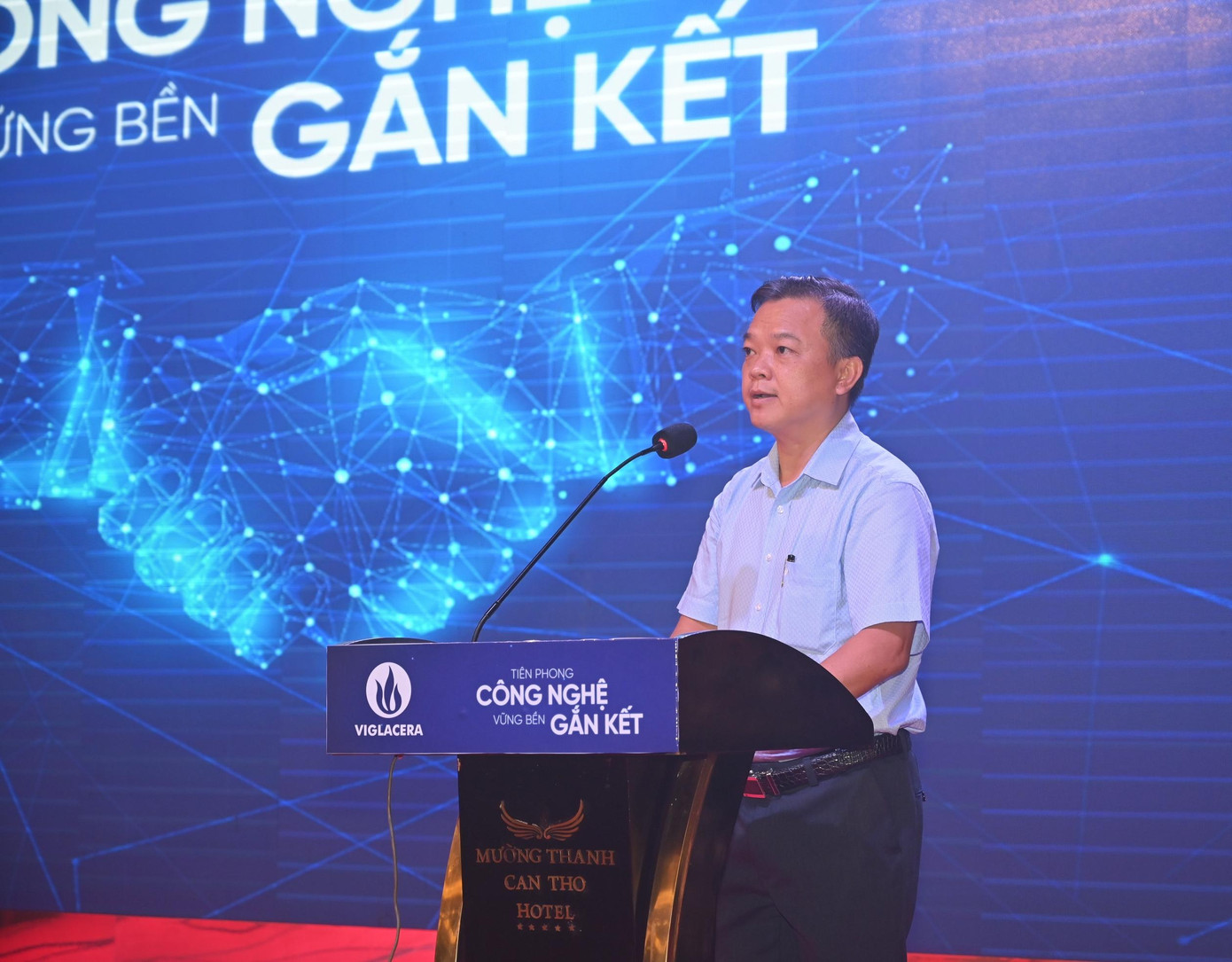 ông Cao Thái Trung, đại lý phân phối tại Cần Thơ phát biểu