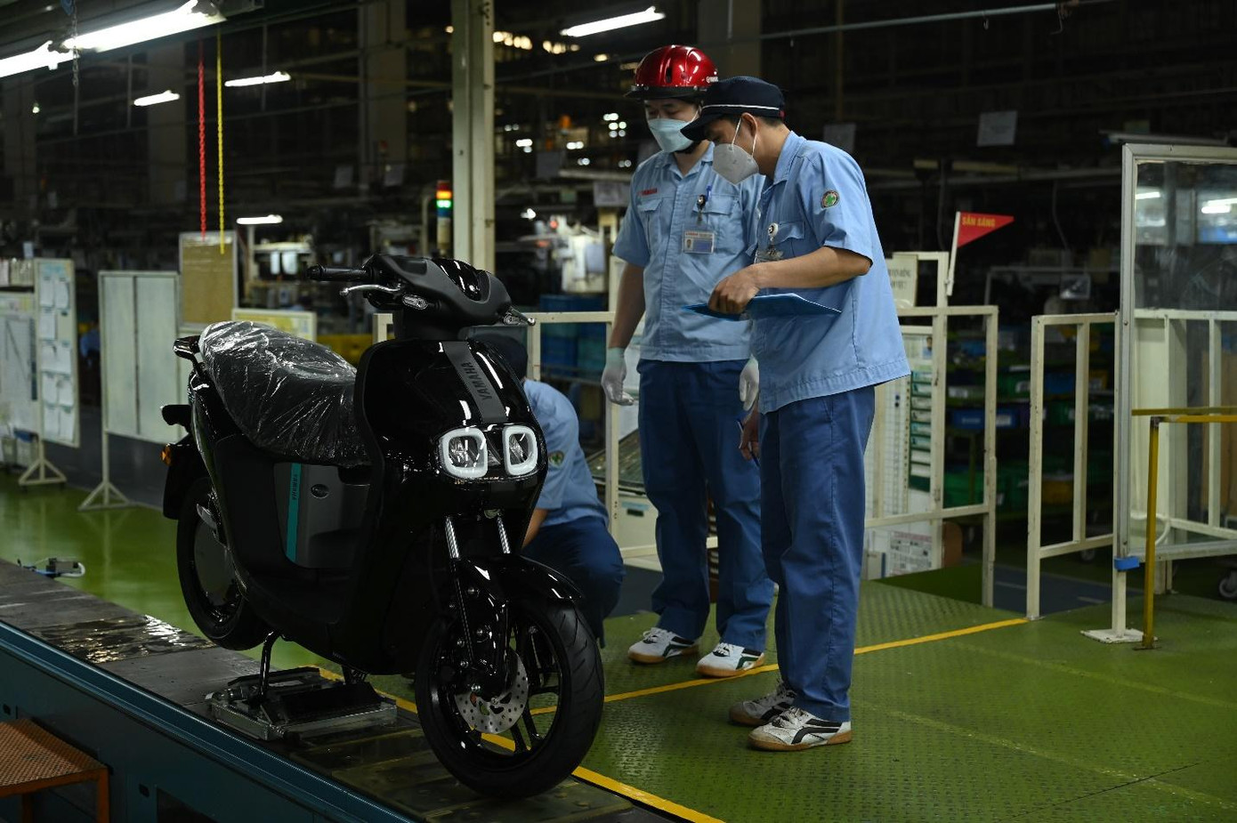 Mẫu xe điện NEO’S được sản xuất bởi Yamaha Motor Việt Nam.