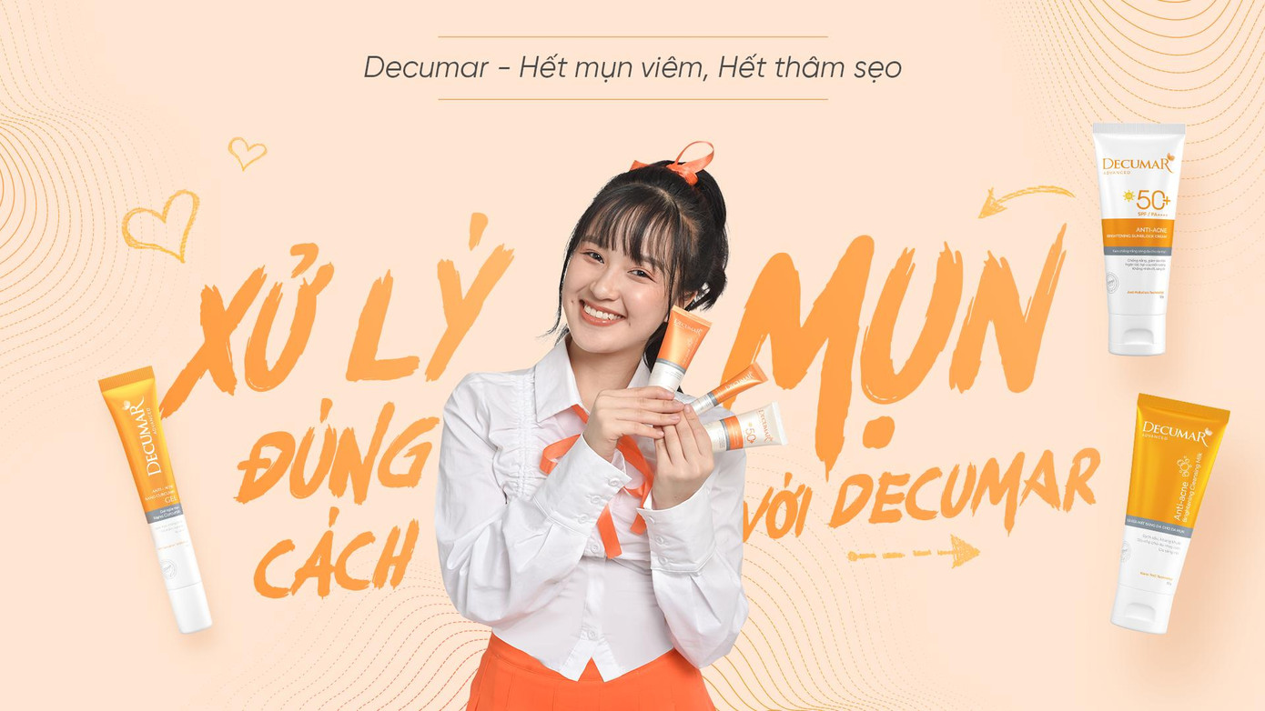 Bộ 3 Decumar giúp ngăn ngừa và giảm mụn, làm mờ thâm, sẹo, cũng như tối giản chu trình chăm sóc da mụn với ba bước: làm sạch, ngừa mụn và bảo vệ da mụn