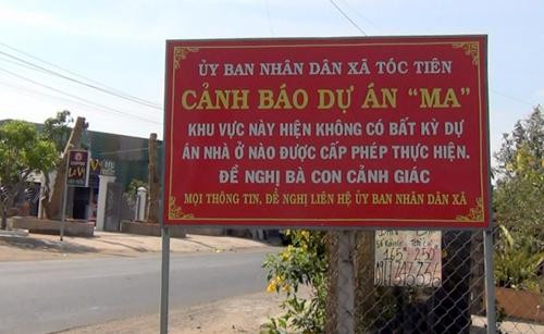 Cảnh báo dự án “ma” ở nhiều địa phương