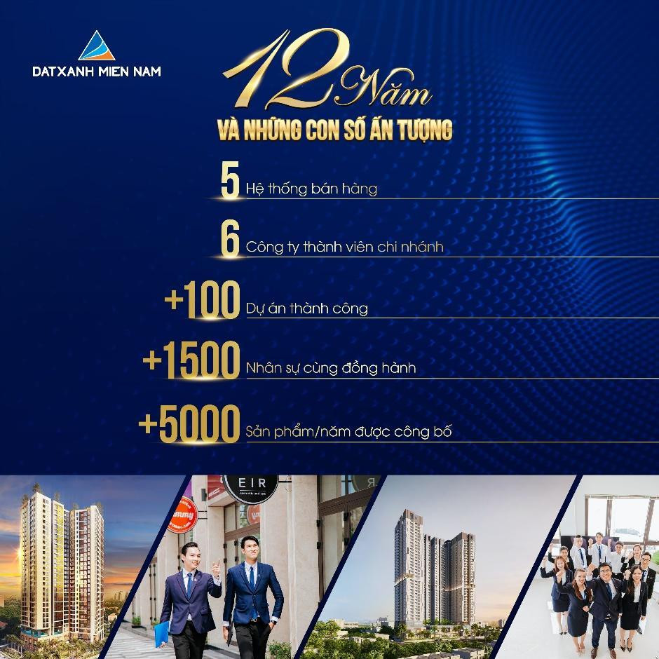 Hành trình 12 năm cùng những con số ấn tượng