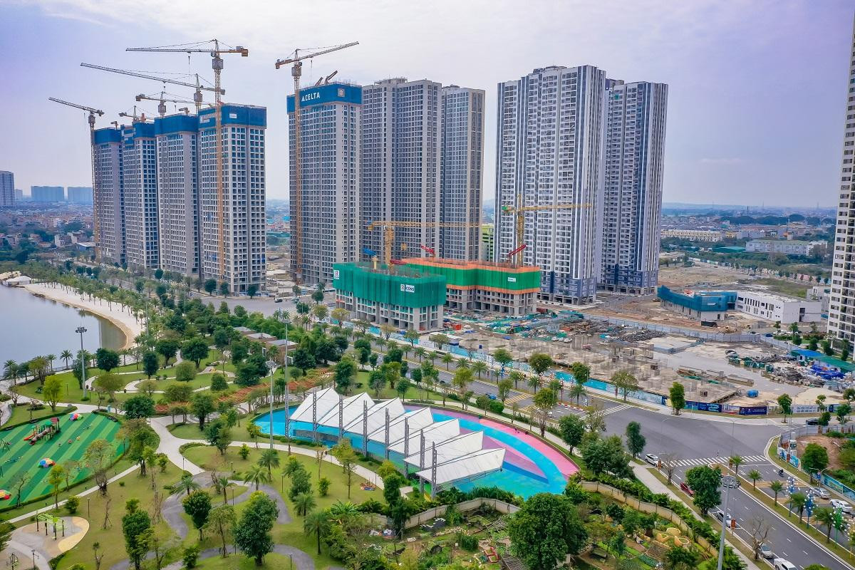 Hình ảnh thực tế dự án vào cuối tháng 02/2022. Hình ảnh thực tế dự án vào cuối tháng 02/2022.