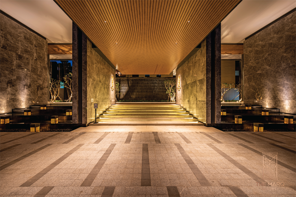 Lối thiết kế đầy tính nghệ thuật là một trong những điểm nổi bật tại căn hộ The Marq Lối thiết kế đầy tính nghệ thuật là một trong những điểm nổi bật tại căn hộ The Marq