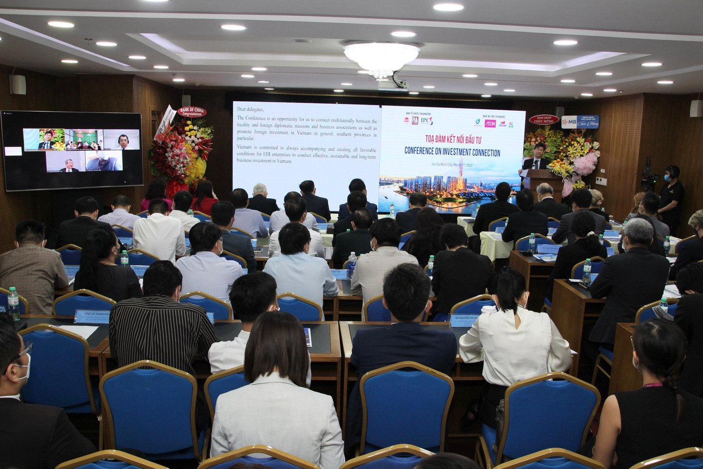 Toàn cảnh Tọa đàm kết nối đầu tư.