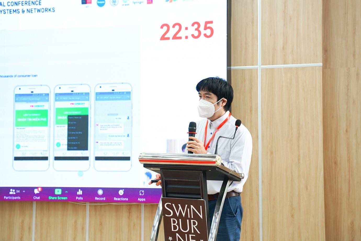 Hội nghị có sự tham gia trình bày của các đại diện tập công nghệ lớn Hội nghị có sự tham gia trình bày của các đại diện tập công nghệ lớn