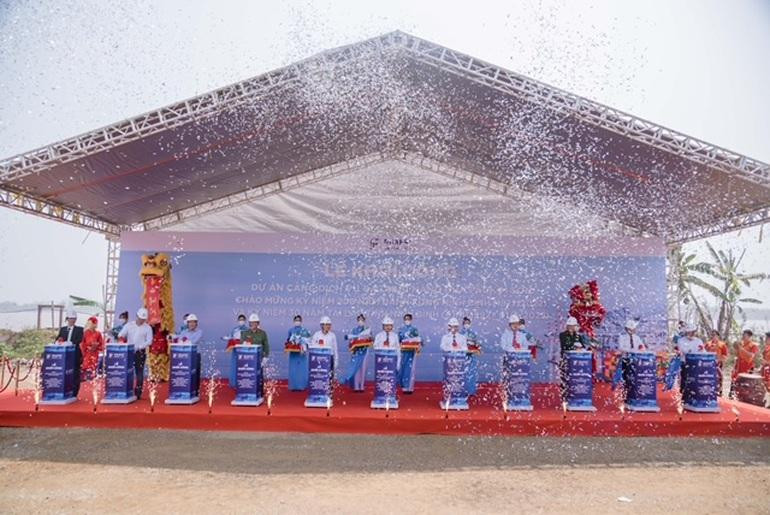 Toàn cảnh lễ khởi công
