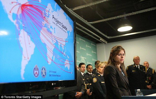 76 người Mỹ và 164 người đến từ Tây Ban Nha, Nam Phi, Úc đã bị bắt trong đó có cả giáo viên, cảnh sát và linh mục