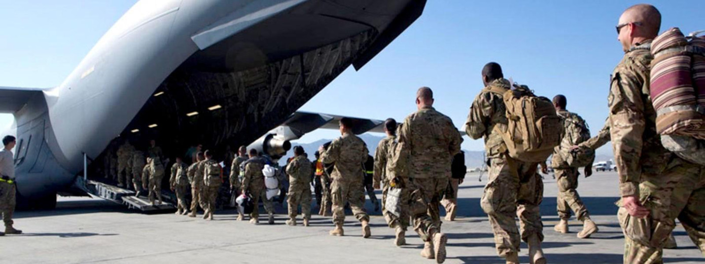 Mỹ rút quân khỏi Afghanistan hồi tháng 8/2021. Ảnh: News First. Mỹ rút quân khỏi Afghanistan hồi tháng 8/2021. Ảnh: News First.