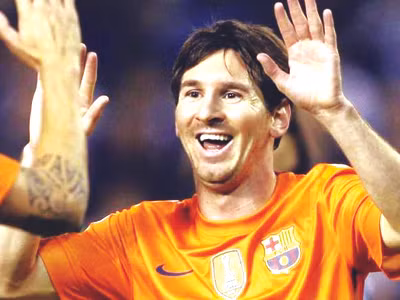 Messi lại mang về chiến thắng cho Barca trong ngày lên chức bố. Ảnh: NTB scanpix