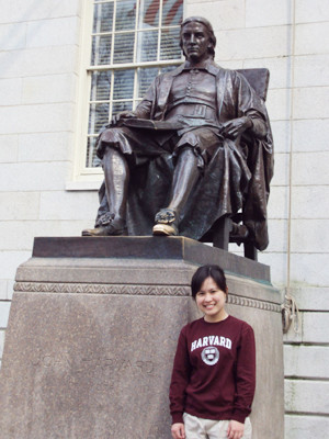 Tôn Hà Anh tại trường Harvard