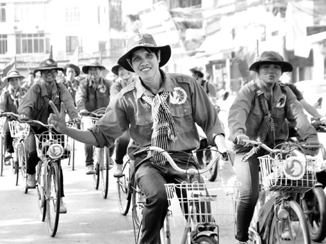 Hình ảnh và hoạt động Hành trình xanh được tổ chức truyền thông rộng rãi. Hình ảnh và hoạt động Hành trình xanh được tổ chức truyền thông rộng rãi