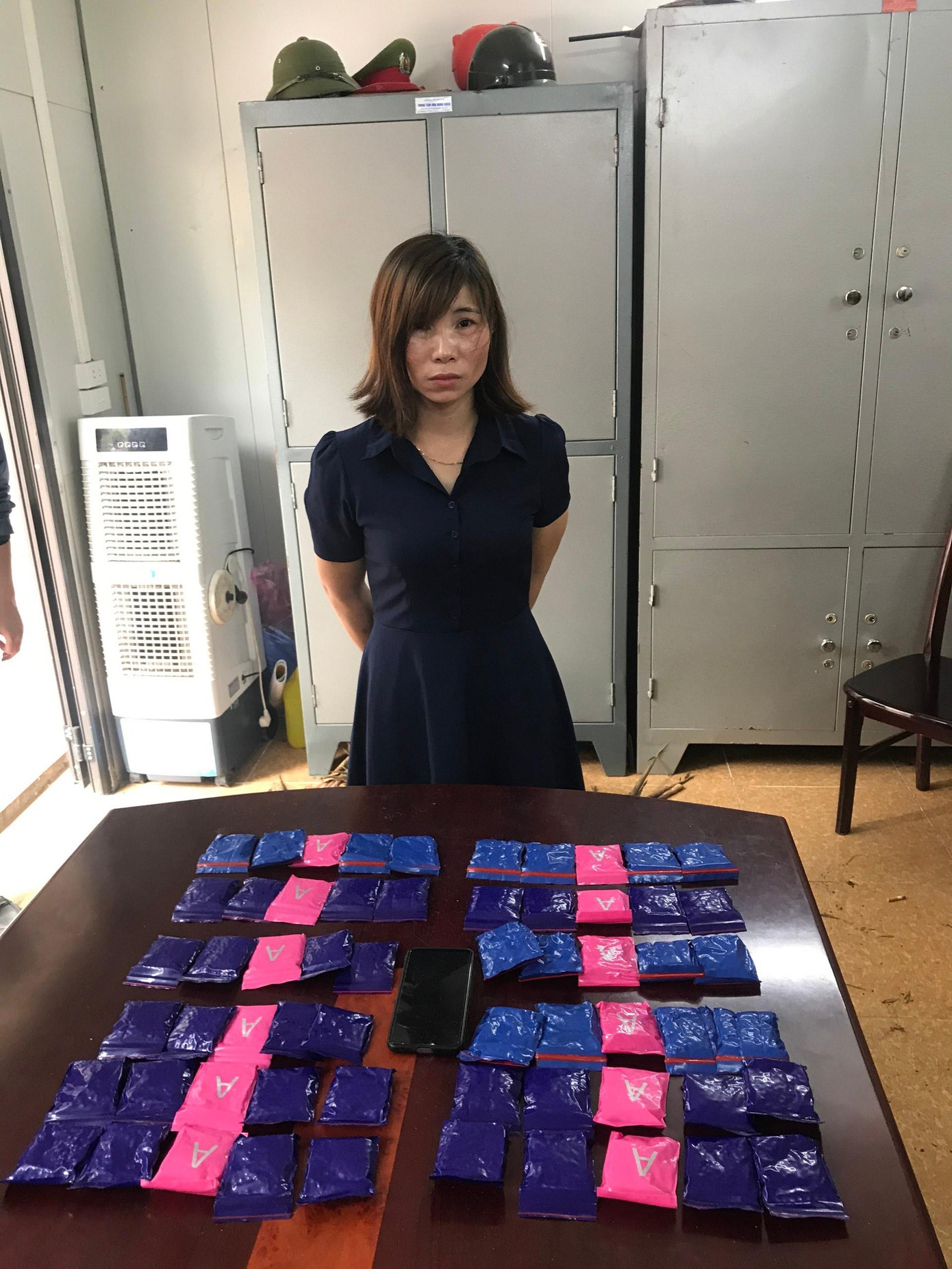 Đối tượng và tang vật bị bắt giữ