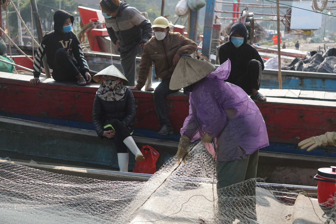 Giá xăng tăng, nhiều tàu "nằm bờ", hải sản khan hiếm