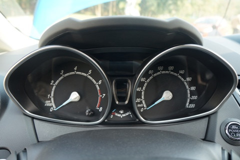 Đồng hồ hiển thị tốc độ và vòng tua máy