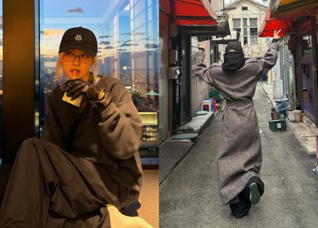 Róse rất tích cực chia sẻ cuộc sống hằng ngày cùng gu thời trang cực chất của mình qua mạng xã hội.