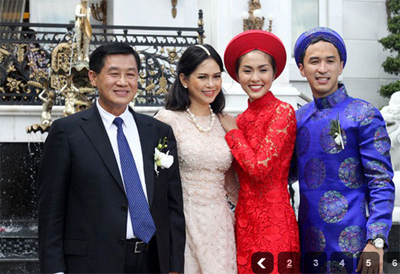 Bố của Louis Nguyễn chính là ông Johnathan Hạnh Nguyễn. Ông sinh năm 1951 tại Nha Trang, năm 23 tuổi, ông sang định cư tại Philippines và sau đó đi du học Mỹ. Ông từng là thanh tra tài chính của hãng Boeing Mỹ. Hiện tại Johnathan Hạnh Nguyễn là chủ tịch tập đoàn Liên Thái Bình Dương