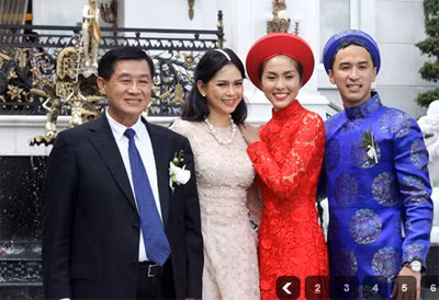 Bố của Louis Nguyễn chính là ông Johnathan Hạnh Nguyễn. Ông sinh năm 1951 tại Nha Trang, năm 23 tuổi, ông sang định cư tại Philippines và sau đó đi du học Mỹ. Ông từng là thanh tra tài chính của hãng Boeing Mỹ. Hiện tại Johnathan Hạnh Nguyễn là chủ tịch tập đoàn Liên Thái Bình Dương