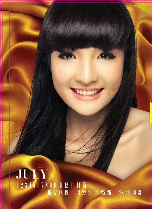 Tháng 1:Hằng Kool Tháng 2: Thúy Hằng - Thúy Hạnh Tháng 3: Giải đồng Ngôi sao Người mẫu - Tống Hương Thảo Tháng 4: Hà Kiều Trang Tháng 5: Nguyễn Phương Thảo Tháng 6: Bùi Hà Anh Tháng 7: Á hậu Parkson - Nguyễn Thu Hằng Tháng 8: Á hậu Trang sức, Top 15 HH Sắc đẹp toàn cầu 2011 - Phan Hương Giang Tháng 9: Miss iOne - Sái Hương Ly Tháng 10: Top 10 HHVN, Top 15 HH Châu Á Thái Bình Dương - Trương Tùng Lan Tháng 11: Top 5 Miss Ngoisao - Đỗ Kiều Oanh Tháng 12: Siêu mẫu Châu Á, Giải vàng Ngôi sao Người mẫu - Phan Hoàng Thu