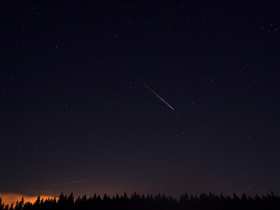 Sao băng trong đêm 12-8 tại Phần Lan